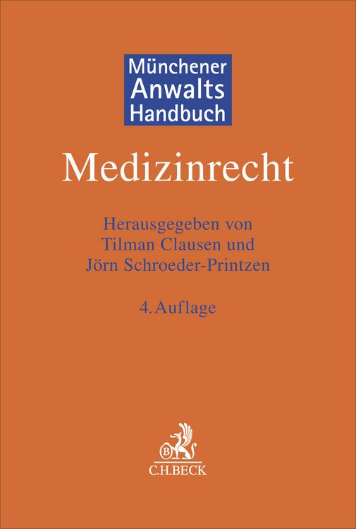 Produktbild: M&uuml;nchener Anwaltshandbuch Medizinrecht