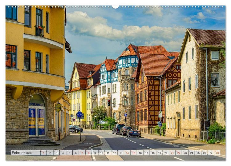 Produktbild: Meiningen Impressionen (Wandkalender 2026 DIN A2 quer), CALVENDO Monatskalender