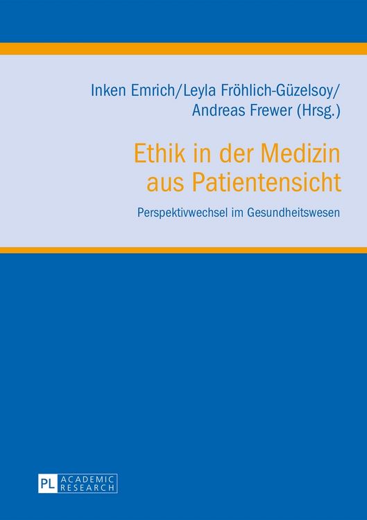 Produktbild: Ethik in der Medizin aus Patientensicht