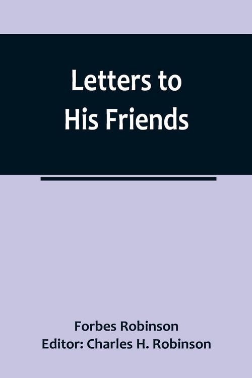 Produktbild: Letters to His Friends