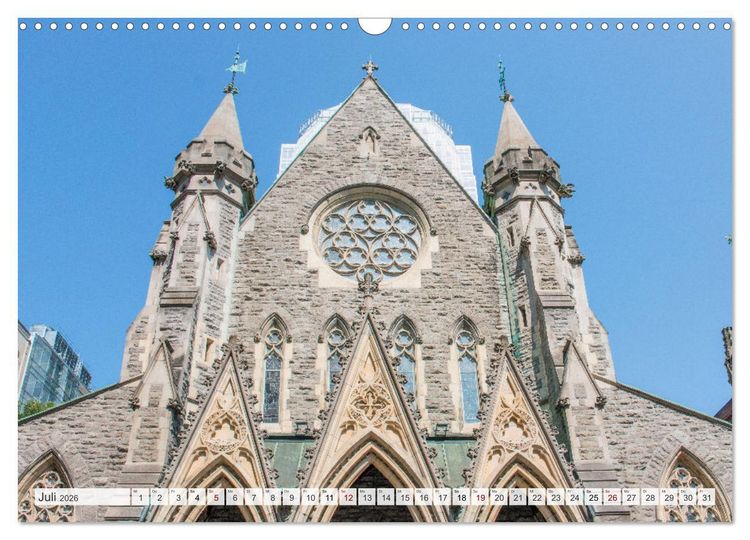 Produktbild: Montreal - klassisches Erbe in Qu&eacute;bec (Wandkalender 2026 DIN A3 quer), CALVENDO Monatskalender