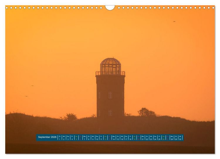 Produktbild: Insel R&uuml;gen - Kap Arkona und Vitt (Wandkalender 2026 DIN A3 quer), CALVENDO Monatskalender
