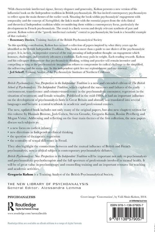 Produktbild: British Psychoanalysis