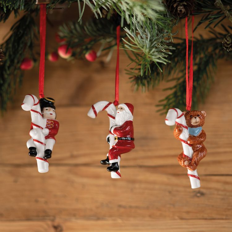 Produktbild: Villeroy & Boch Nostalgic Ornaments Ornamente Zuckerstange, Set 3tlg.