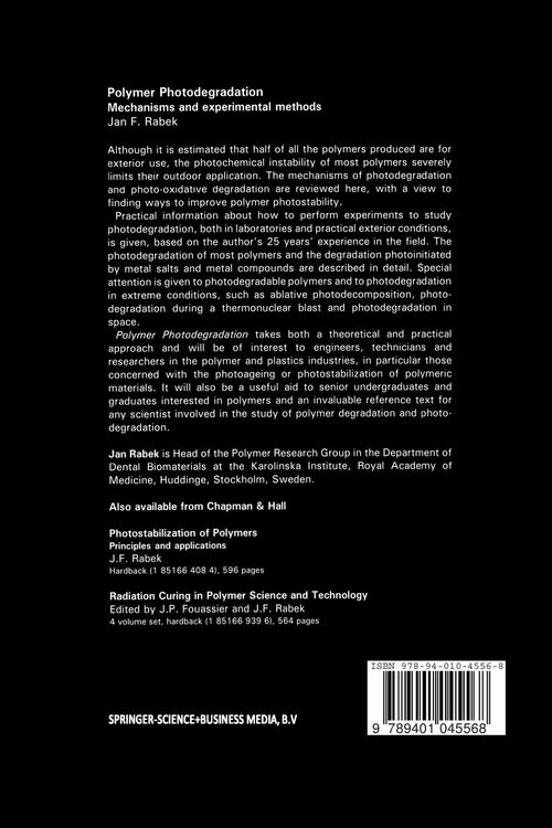 Produktbild: Polymer Photodegradation