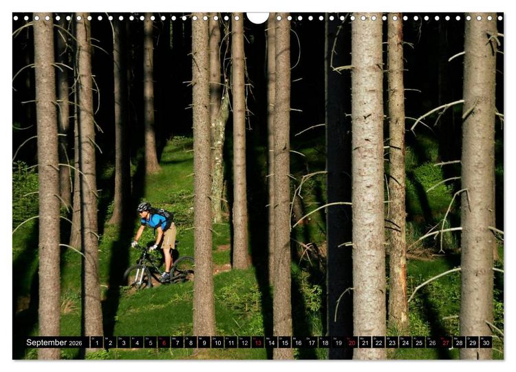Produktbild: Mountainbike Spirit 2026 (Wandkalender 2026 DIN A3 quer), CALVENDO Monatskalender