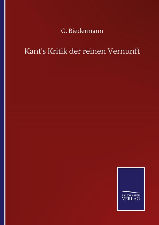 Produktbild: Kant's Kritik der reinen Vernunft