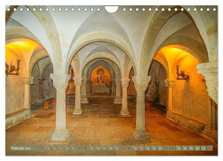 Produktbild: Domstadt Naumburg, eine der sch&ouml;nsten St&auml;dte Mitteldeutschlands (Wandkalender 2026 DIN A4 quer), CALVENDO Monatskalender