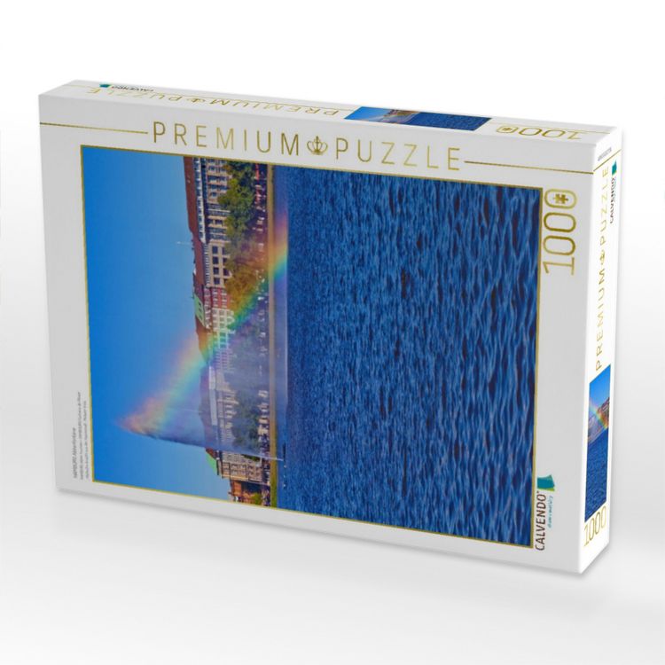 Produktbild: CALVENDO Puzzle HAMBURG Alsterfont&auml;ne | 1000 Teile Lege-Gr&ouml;&szlig;e 64x48cm Foto-Puzzle f&uuml;r gl&uuml;ckliche Stunden
