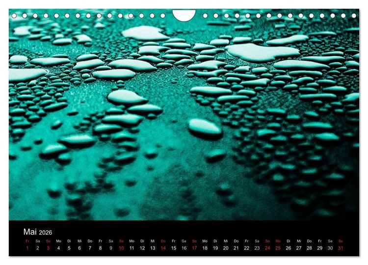 Produktbild: Lamborghini im Regen (Wandkalender 2026 DIN A4 quer), CALVENDO Monatskalender