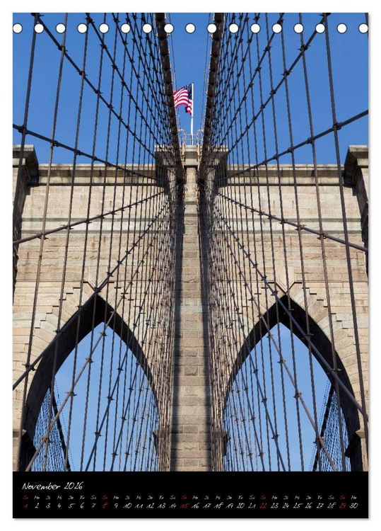 Produktbild: New York City (Tischkalender 2026 DIN A5 hoch), CALVENDO Monatskalender