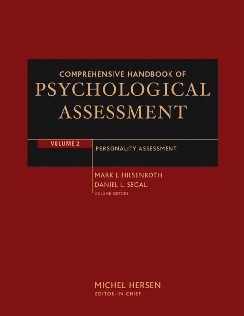 Produktbild: Comprehensive Handbook of Psychological Assessment, Volume 2