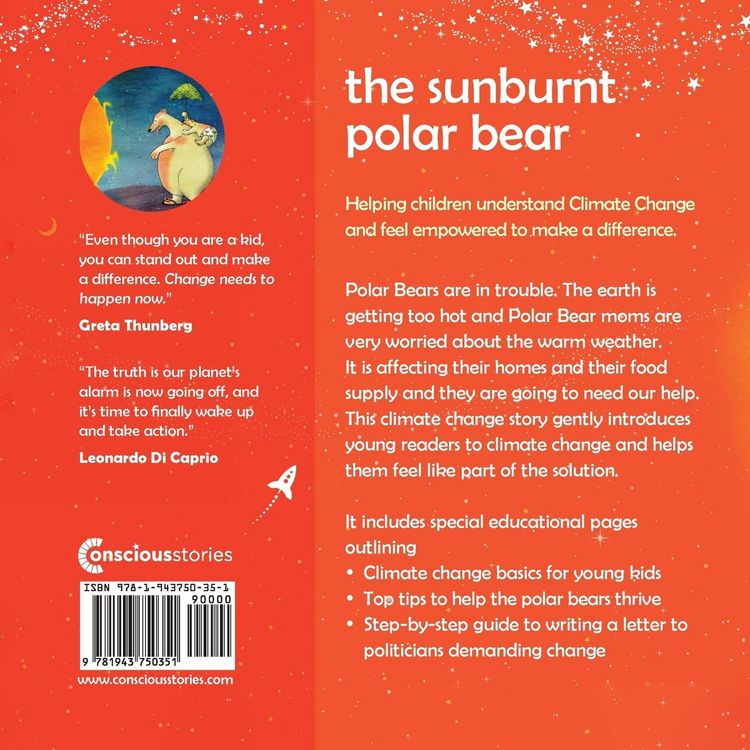 Produktbild: The Sunburnt Polar Bear: Helping children understand Climate Change and feel empowered to make a difference.
