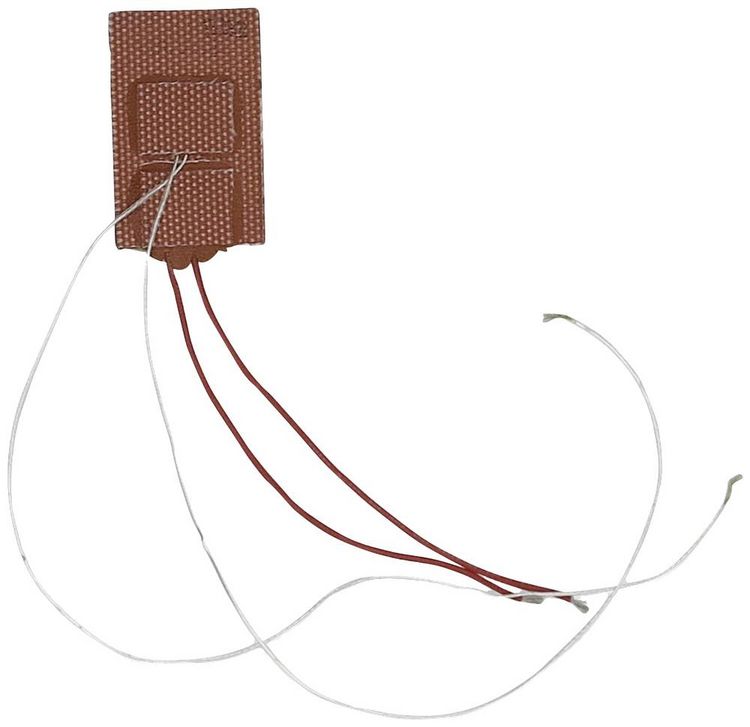 Produktbild: Thermo TECH Silikon Heizfolie glasfaserverst&auml;rkt 12 V/AC, 12 V/DC 20 W Schutzart IPX7 (L x B) 31 mm x 50 mm