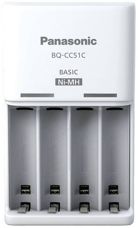 Produktbild: Panasonic Basic BQ-CC51 Steckerladerger&auml;t NiMH Micro (AAA), Mignon (AA)