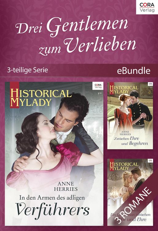 Produktbild: Drei Gentlemen zum Verlieben (3-teilige Serie)
