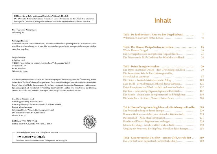 Produktbild: Human Design: Zur&uuml;ck in deine Energie
