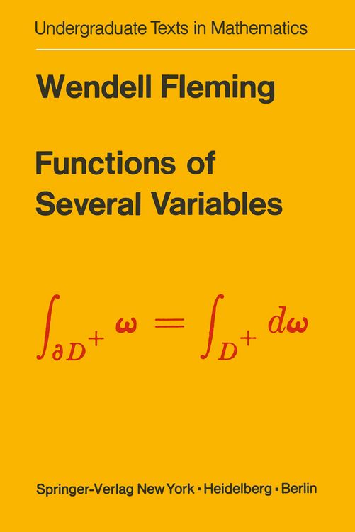 Produktbild: Functions of Several Variables