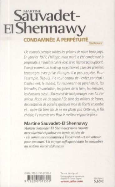 Produktbild: Condamn&eacute;e &agrave; perp&eacute;tuit&eacute;