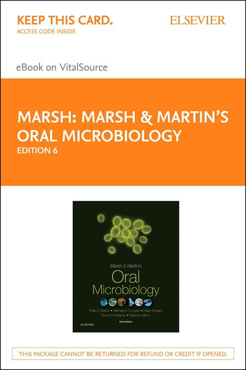 Produktbild: Marsh and Martin's Oral Microbiology - E-Book