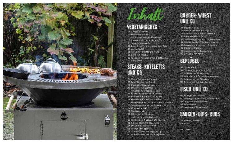 Produktbild: Einfach genial Grillen - Plancha & Feuerplatte
