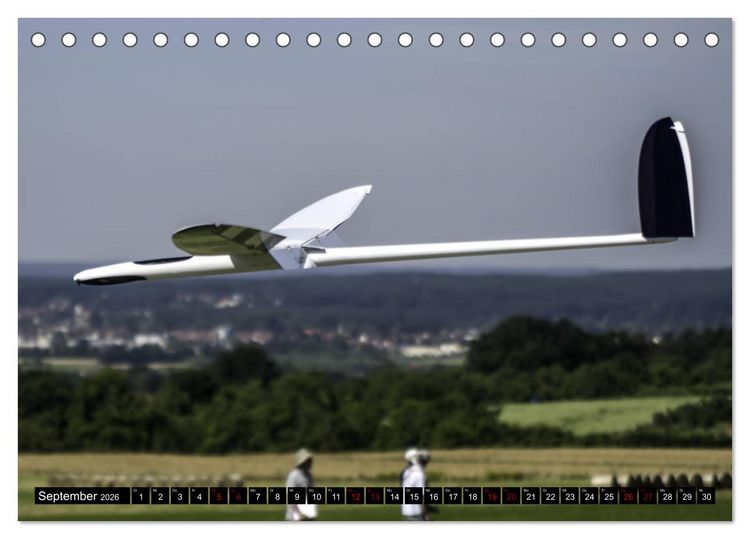 Produktbild: F-5J Segler, Bilder zur Bavarian Open Serie (Tischkalender 2026 DIN A5 quer), CALVENDO Monatskalender