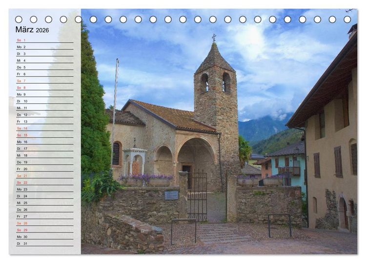 Produktbild: Caldonazzo See (Tischkalender 2026 DIN A5 quer), CALVENDO Monatskalender