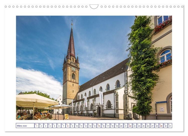 Produktbild: Radolfzell am sch&ouml;nen Bodensee (Wandkalender 2026 DIN A3 quer), CALVENDO Monatskalender