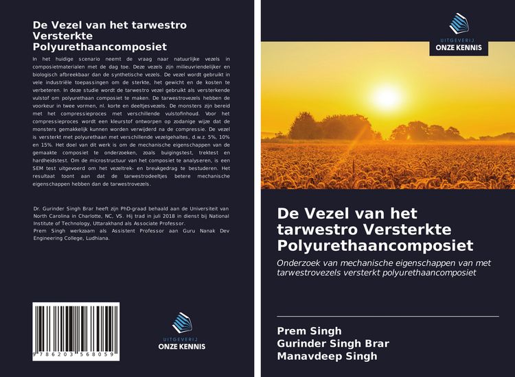 Produktbild: De Vezel van het tarwestro Versterkte Polyurethaancomposiet