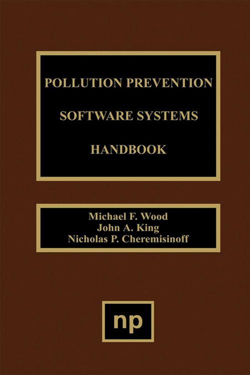 Produktbild: Pollution Prevention Software System Handbook