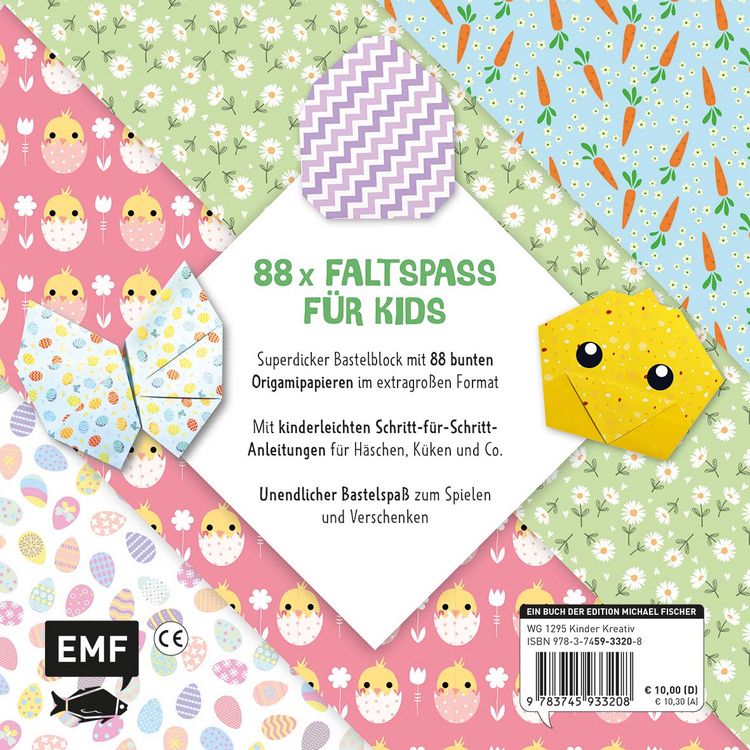 Produktbild: 88 x Origami Kids &ndash; Frohe Ostern!