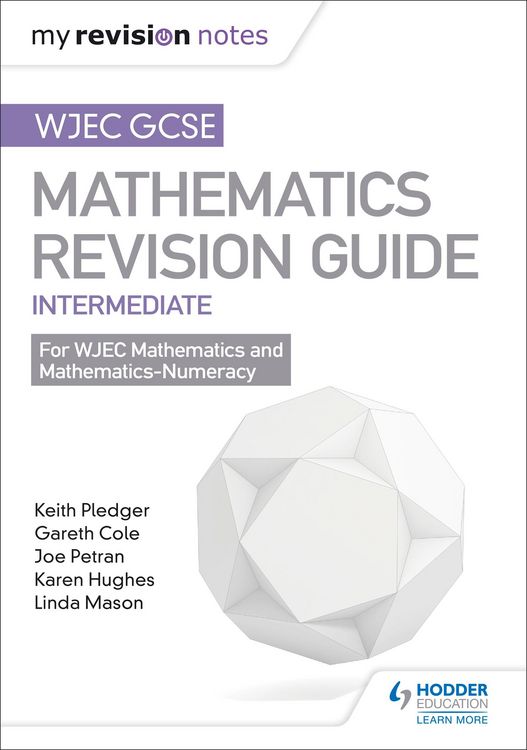 Produktbild: WJEC GCSE Maths Intermediate: Revision Guide