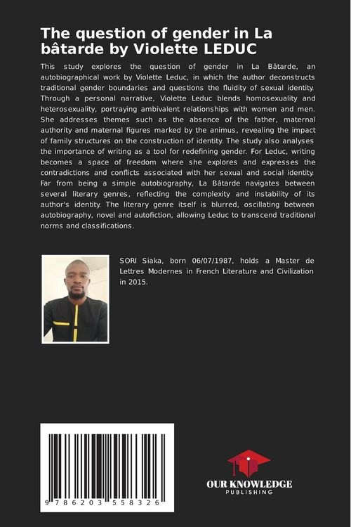 Produktbild: The question of gender in La b&acirc;tarde by Violette LEDUC