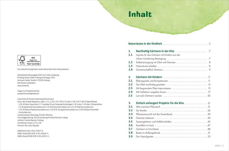 Produktbild: G&auml;rtnern in der Kita