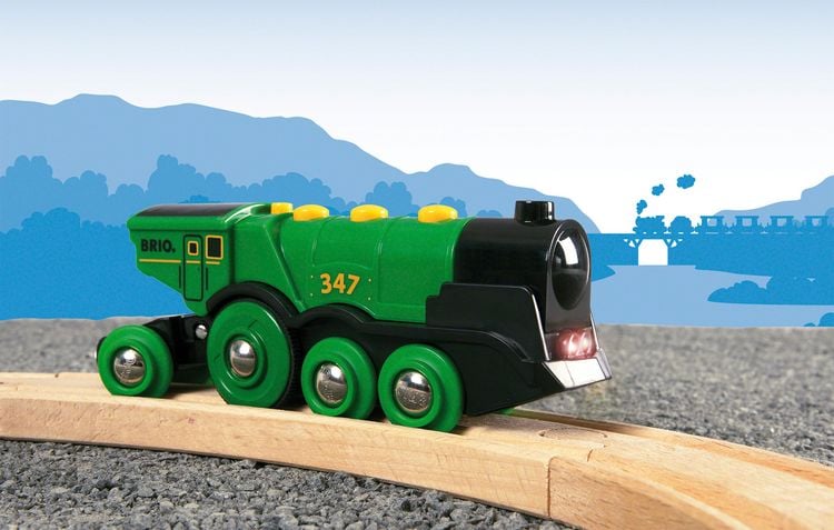 Produktbild: Brio Gr&uuml;ner Gustav Batterielok