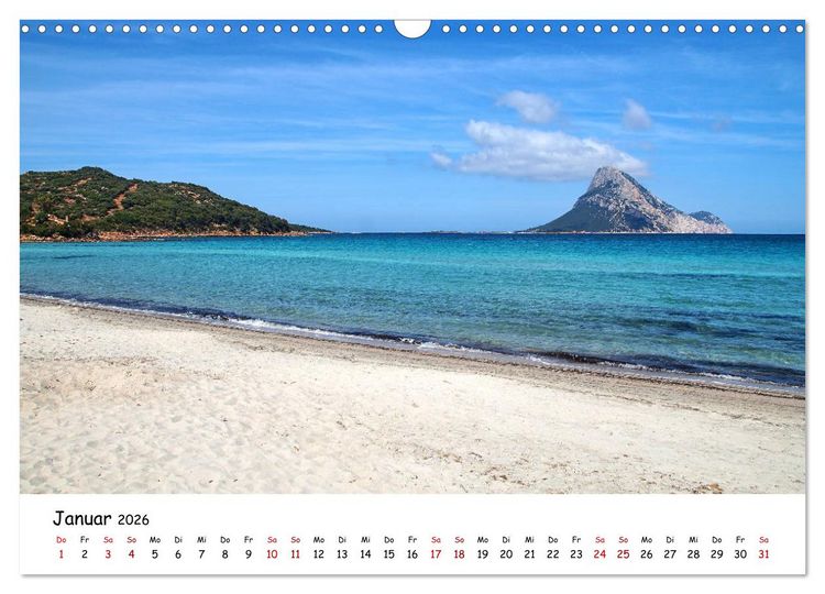 Produktbild: Sardinien - Ein St&uuml;ck Karibik im Mittelmeer (Wandkalender 2026 DIN A3 quer), CALVENDO Monatskalender