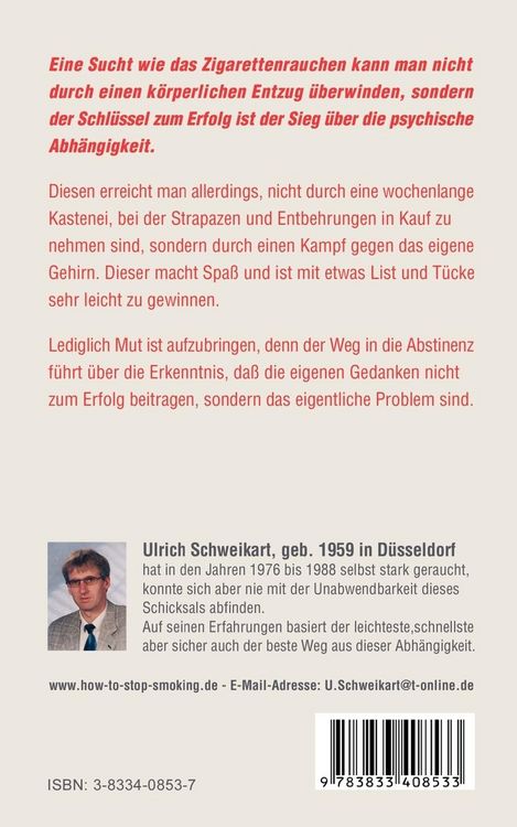 Produktbild: Wie man sich das Rauchen abgew&ouml;hnt
