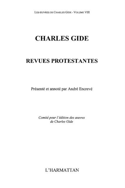 Produktbild: Charles gide vol.8
