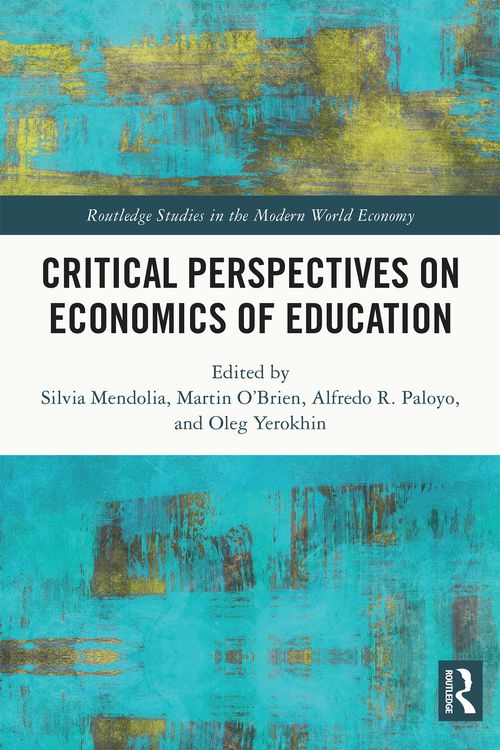 Produktbild: Critical Perspectives on Economics of Education