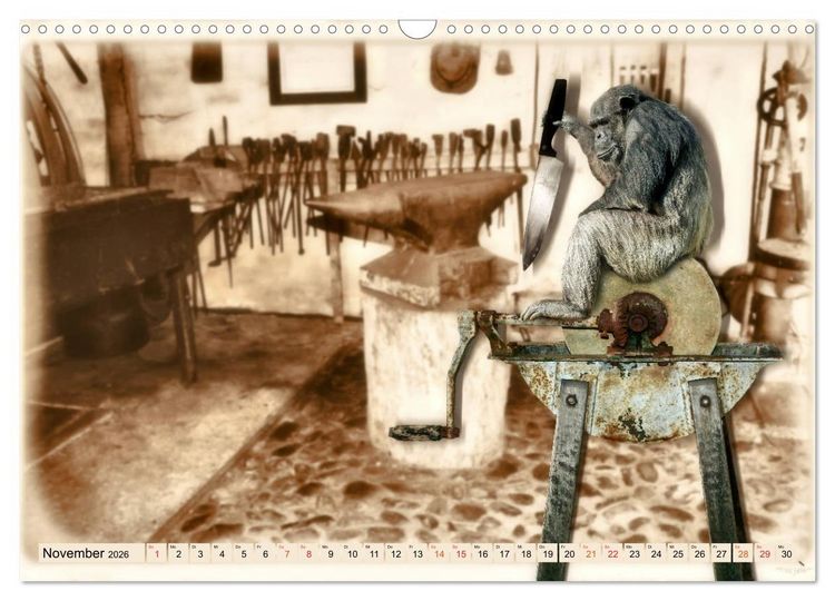 Produktbild: Wortw&ouml;rtlich genommen (Wandkalender 2026 DIN A3 quer), CALVENDO Monatskalender