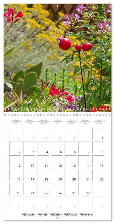 Produktbild: Harriette`s sweet garden (Wall Calendar 2026 12 &times; 12 Inch) CALVENDO 12 Month Wall Calendar