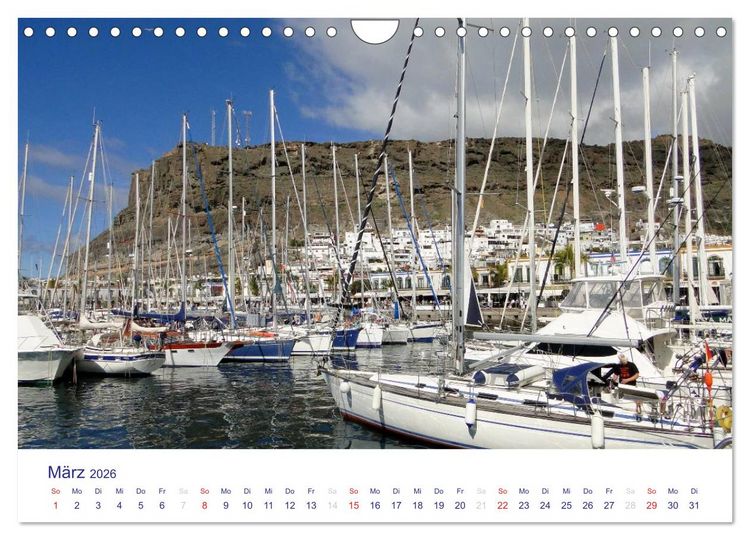 Produktbild: Die Canarischen Inseln - Gran Canaria (Wandkalender 2026 DIN A4 quer), CALVENDO Monatskalender