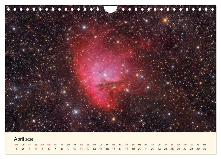 Produktbild: Distant Luminosity: Eine fotografische Reise durch das Universum (Wandkalender 2026 DIN A4 quer), CALVENDO Monatskalender