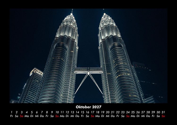 Produktbild: Architektur - Hochh&auml;user 2027 Fotokalender DIN A3