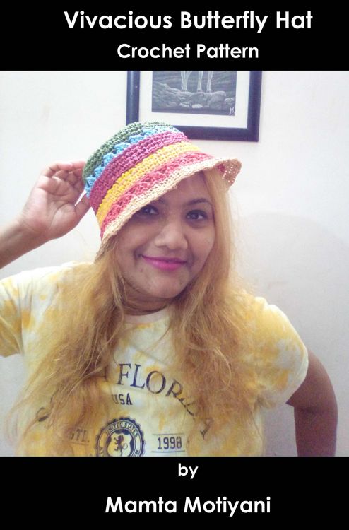 Produktbild: Vivacious Butterfly Hat | Crochet Pattern (Easy Crochet Patterns, #3)