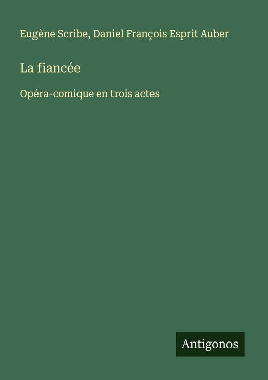 Produktbild: La fianc&eacute;e