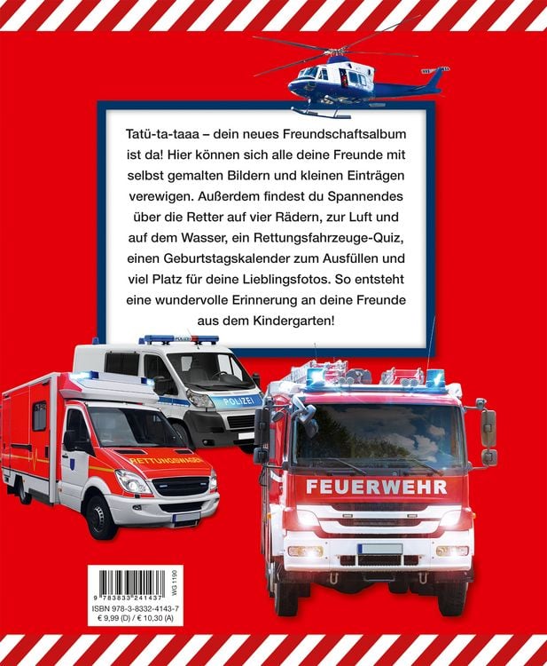 Produktbild: Rettungsfahrzeuge: Meine Kindergartenfreunde