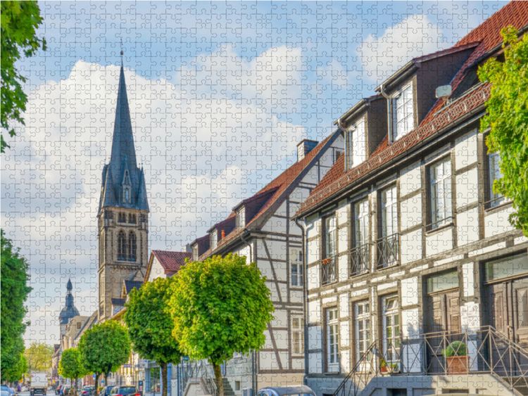 Produktbild: CALVENDO Puzzle Ein Motiv aus dem Kalender Detmold Impressionen | 1000 Teile Lege-Gr&ouml;&szlig;e 64x48cm Foto-Puzzle f&uuml;r gl&uuml;ckliche Stunden