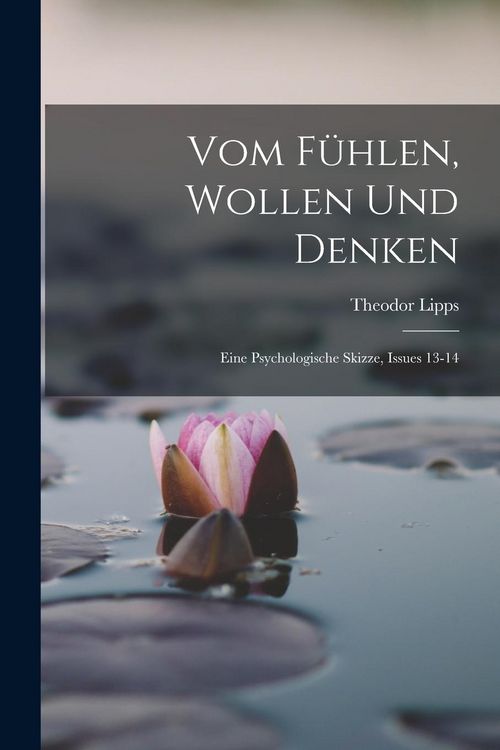 Produktbild: Vom F&uuml;hlen, Wollen Und Denken
