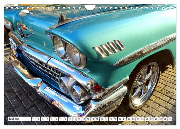 Produktbild: Impala '58 - Ein Chevy der Extraklasse (Wandkalender 2025 DIN A4 quer), CALVENDO Monatskalender